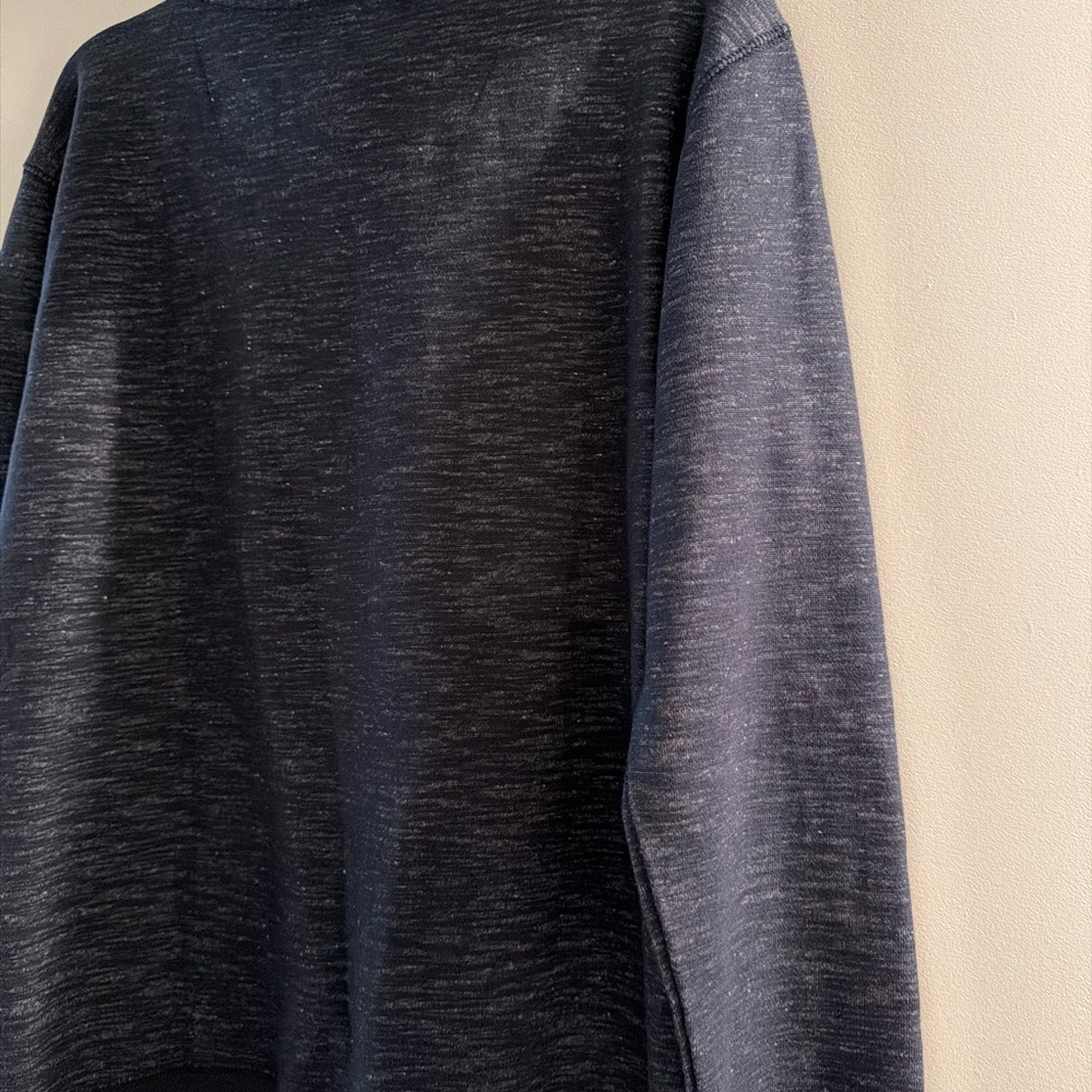Black Pullover with Drawstring Neck - Picture 8 of 9
